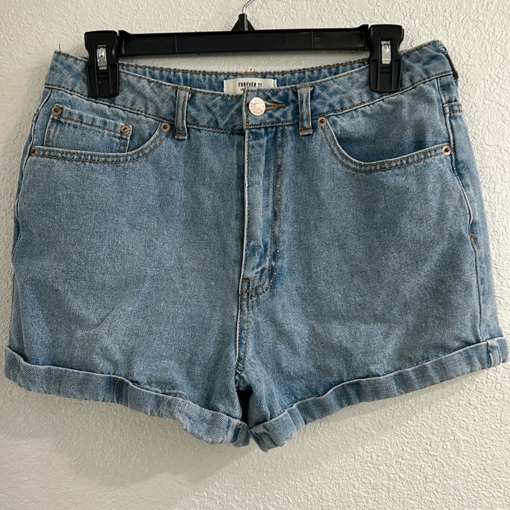 Forever 21 High Waisted Vintage Denim Shorts